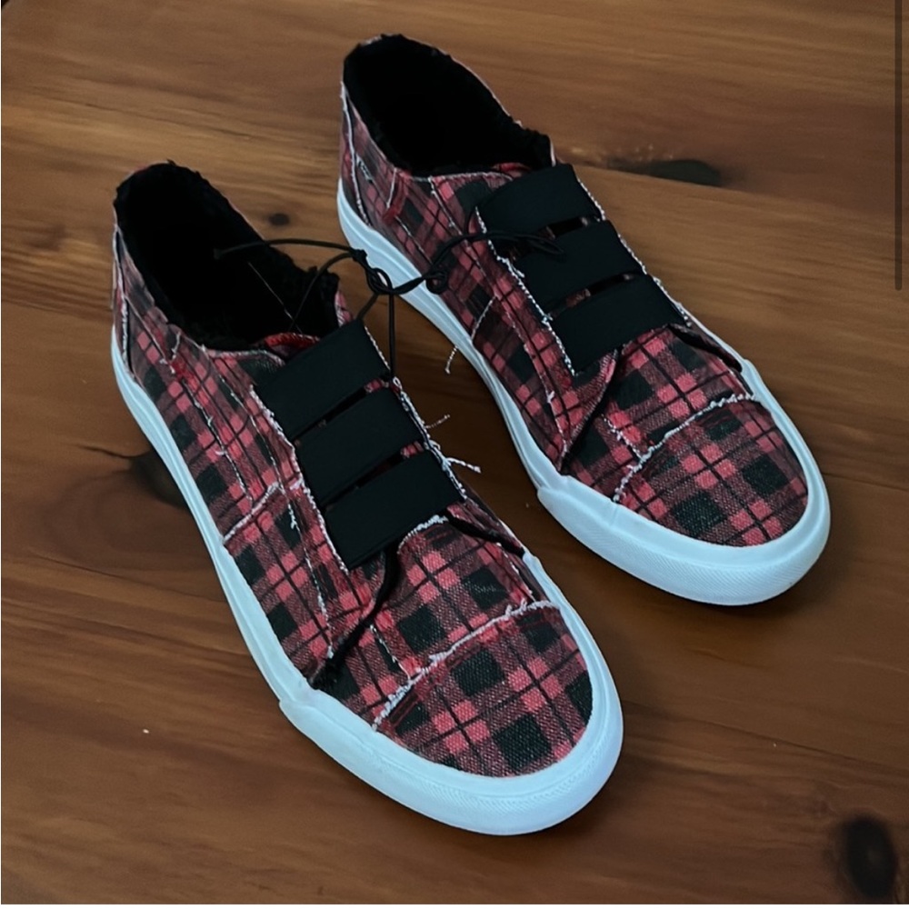 Blowfish Malibu Marley Lined Slip
On Sneakers Mini Buffalo Check